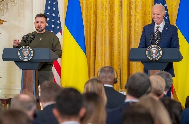 US President Joe Biden, Ukrainian President Volodymyr Zelensky(photo:instagram)